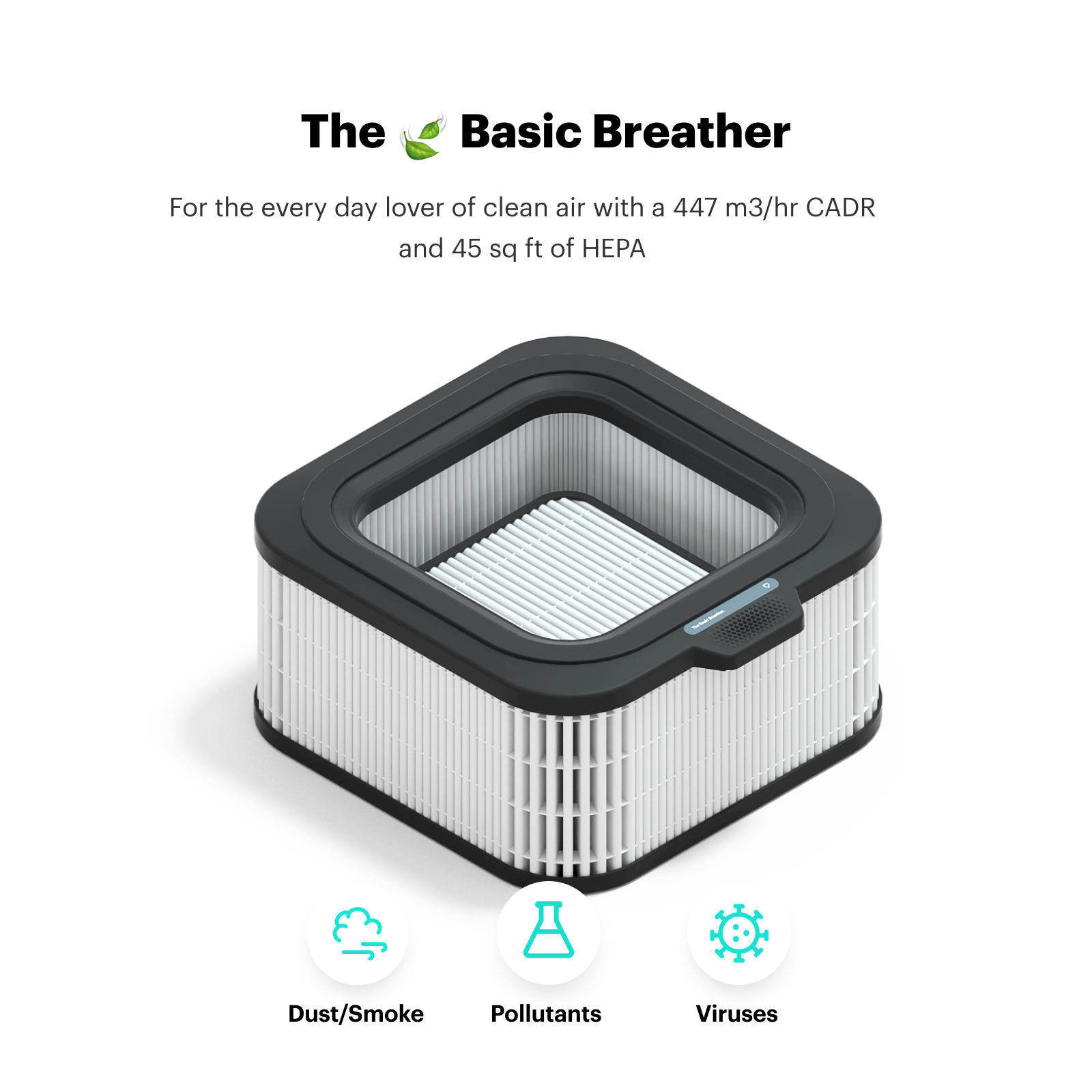 Mila Air Purifier with Basic Breather Filter